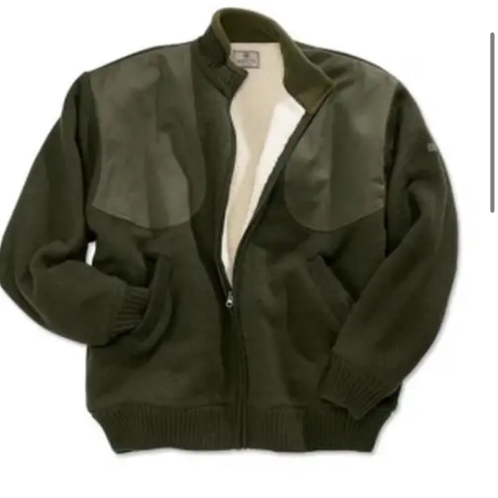 Men’s Beretta Wool Zip Jacket with bear lining - size Medium